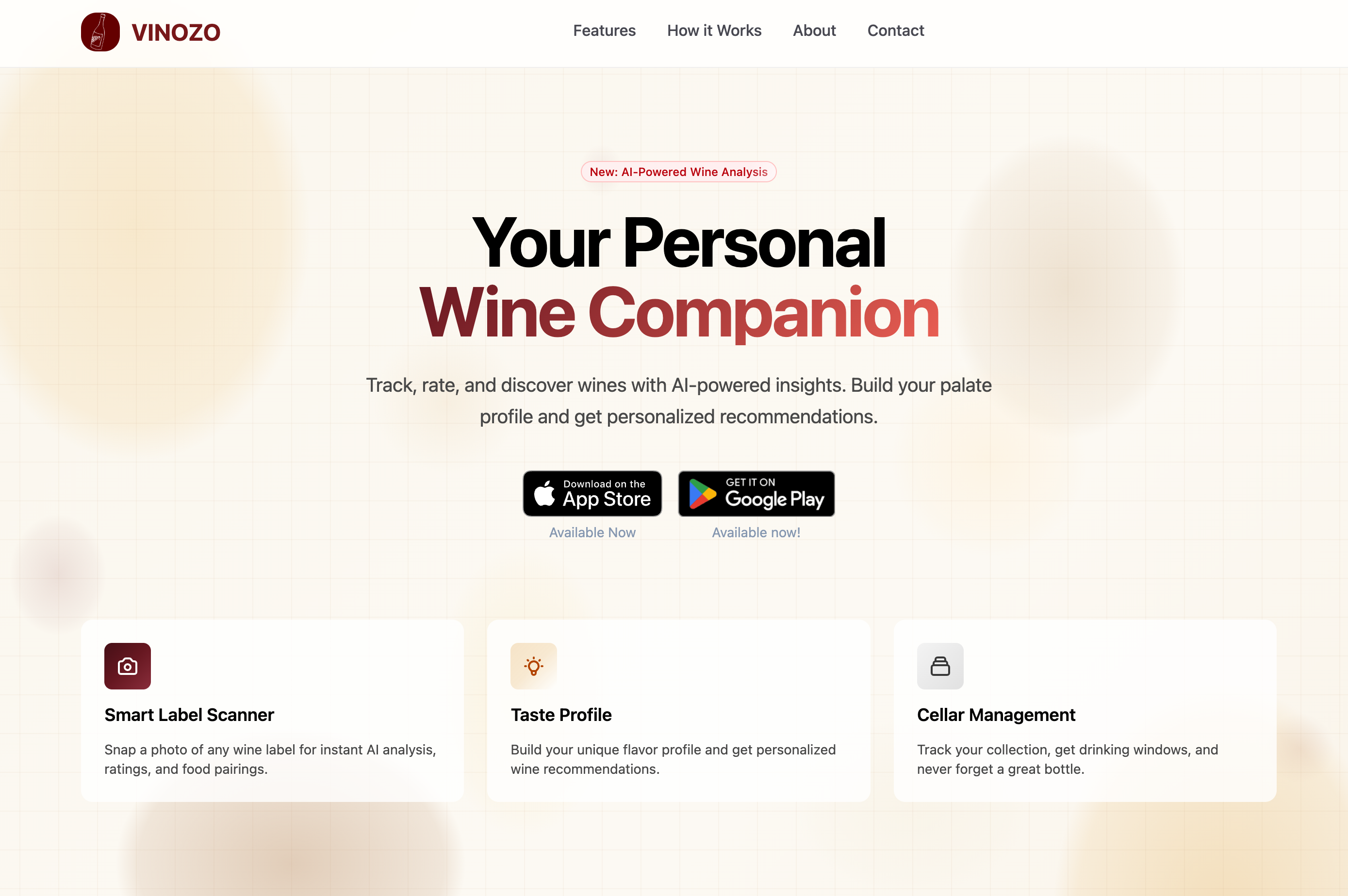 Vinozo: Your Personal Wine Collection Manager